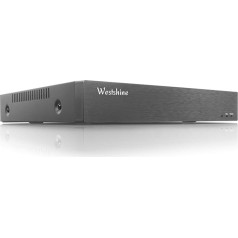 WESTSHINE 8 kanālu DVR 5M-N (5MP Lite), 8CH hibrīds 5-in-1 (AHD/TVI/CVI/CVBS/IP) CCTV DVR, H.265+ DVR, P2P, kustības noteikšana, viegla attālināta piekļuve, 4K izeja (bez cietā diska)