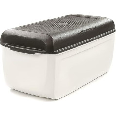 TUPPERWARE BrotMax Junior 2 Maizes kaste Bread Max Brotprofi A 201 White / Black