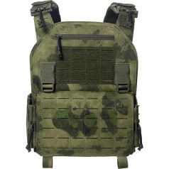 TWINFALCONS Taktiskais Airsoft plākšņu nesējs Upgrade Militārais JPC Lasercut plākšņu nesējs Airsoft taktiskais aizsargveste izgatavots no 1000D neilona QRS MOLLE saderīgs plākšņu nesējs Robust veste vīriešiem