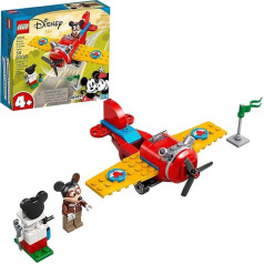 Lego Disney Disney Mickey un draugi Mickey Mouse ar propelleru lidmašīna 10772 Konstruktors - rotaļlieta; ideāli piemērots radošām rotaļām; jauns 2021 (59 gabaliņi)