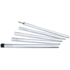 Tatonka starpkaršu nūja - dažāda garuma alumīnija starpkaršu nūja - brezentu un saules buru stiepšanai (garumi: 160 cm / 180 cm / 200 cm / 220 cm / 220 cm / 260 cm / 300 cm)
