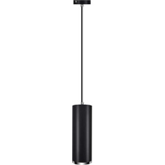 Hobaca GU10 Diametrs 6 cm x L 20 cm Sudraba gredzens Modern Tube LED Pendant Light Griestu prožektori virtuves salai Ēdamistaba Veikals Bārs Counter Tube Pendant Lamp Downlight Griestu vieta