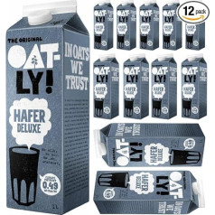 Oatly Oat Drink Deluxe Овсяный напиток 1000 мл x 12 шт.