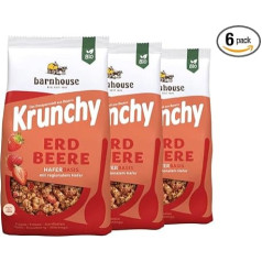 Vecāks Barnhouse Krunchy Strawberry, 375 g - Iepakojums (3 x 375 g, 1125 g)