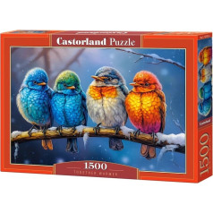 Puzzle 1500 elementi putni kopā siltāks