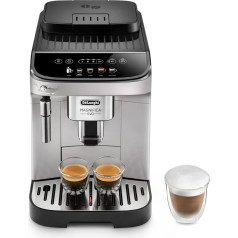 De'Longhi Magnifica Evo ECAM 292.33.SB Pilnībā automātisks kafijas automāts ar piena putu sprauslu, 5 tiešās izvēles pogām espresso, kafijas un kafijas specialitāšu pagatavošanai, intuitīvs vadības panelis, 2 tasītes