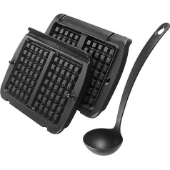 Tefal XA7248 OptiGrill Waffle Plate, Black