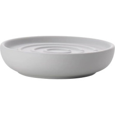 Zone Denmark Nova Porcelāna ziepju trauks ar Soft Touch pārklājumu Diametrs 11 cm Augstums 2,5 cm Soft Grey