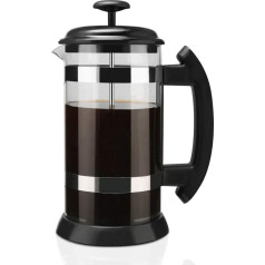 Ailgely 1000ml nerūsējošā tērauda nerūsējošā tērauda franču preses katls Cafetiere dāvanu komplekts kafijas automāts tējas filtrs tējas automāts smaržojoša zāļu tēja franču prese