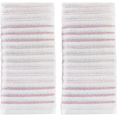 SKL Home 2 gabalu dvieļu komplekts Coral Stripe Tie Dye Towel Set by Saturday Knight Ltd