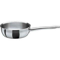 Spring Brigade Premium 0415666024 Sauté panna, nerūsējošais tērauds, sudraba krāsā, 14,4 x 30,6 x 49,4 cm