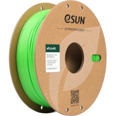 eSUN PLA+ filaments 1,75 mm, PLA+HS ātrgaitas 3D printeru filaments, izmēru precizitāte +/- 0,03 mm, 1 kg spole (2,2 lbs), ātrdarbīgs PLA Plus filaments ātrgaitas printeriem, mīksta zaļa krāsa