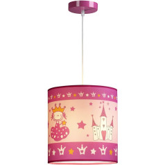 Wonderlamp W-A000123 Griestu gaisma rozā krāsā