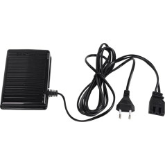 1 gab. kājas ātruma regulēšanas pedāļa un kabeļa šujmašīnas daļas Butterfly ES kontaktdakša 220V Artsupplies