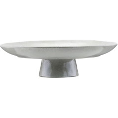 House Doctor 206260840 Kūku plate Rustic, pelēka/zila, diametrs 32 cm, augstums 8,3 cm, apdare/krāsa var mainīties, alumīnija