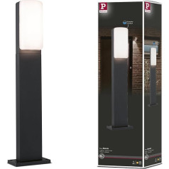 Paulmann Bonnie 94852 LED Bollard Light IP44 600 mm 3000 K 8,5 W 560 lm 230 V Antracīta alumīnija āra gaisma