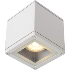 Lucide AVEN - Griestu prožektors vannas istabai - 1 x GU10 - IP65 - Balts