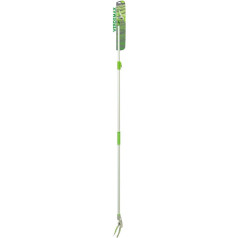 Verdemax 4386 180-300 cm Beschneiden Stick mit Teleskopstiel und Ast Block