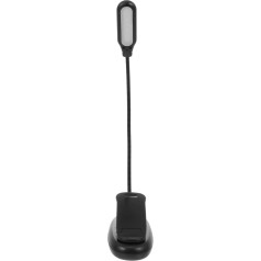 OSALADI Clip auf Leselicht LED Buch Hellbett Licht USB Schreibtischlampe Schwanenhalsklemmenlicht für Schreibtisch- Kopfteil- Videokonferenz