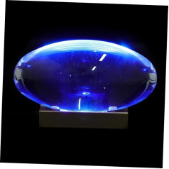 OSALADI Projektora galda lampa LED gaisma LED gaisma Galda lampas Galda lampas Galda lampas Krāsu maiņa Daudzfunkcionāla projekcijas lampa Praktiska galda lampa USB nakts gaisma Stikls balts