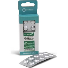 POOL Total 50 Testtabletten für elektronischen Pooltester Wasserstoffperoxid 0-2,9mg/l