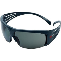 3M SecureFit aizsargbrilles, pelēks rāmis, pret skrāpējumiem, pelēks polarizēts objektīvs, SF611AS-EU