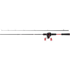 Abu Garcia MAX X Casting Rod and Baitcast Reel Combo - plēsēju zvejas komplekts līdaku, asaru, zandartu zvejai