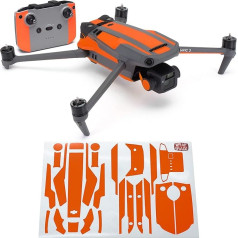 WRAPGRADE āda, saderīga ar Mavic 3 / Mavic 3 Classic, akcenta krāsa (neona oranžā)