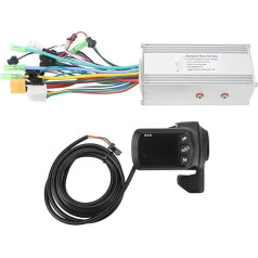 BuyWeek bezsuku motora kontroliera komplekts elektriskajam velosipēdam, 36V 48V 60V 1000W sinusoidālā viļņa kontroliera ūdensizturīgs GZ3 LCD displeja paneļa komplekts elektriskajiem velosipēdiem