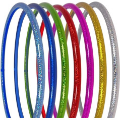 Cirka hula ripa, hologrammas krāsas, diametrs 70/75/80/80/85/90 cm