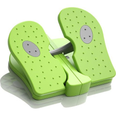Kāju Stepper mašīna, pastiprināta neilona Mini Stepper treneris, kluss, salokāms kāju treniņu treneris zem galda