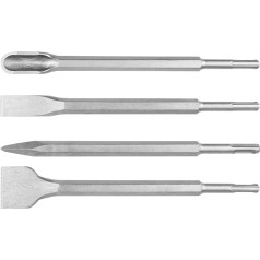 Graphite SDS Plus kalti, 4 gab. komplekts.
