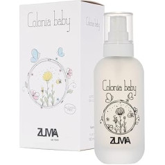 Zuma Smaržas - Smaržas zīdaiņiem Bez spirta, ziedu aromāts Talkata - Ķelne zīdaiņiem - smaržas meitenēm un bērniem Unisex aerosols Itālijā (Colonia Baby Alcohol Free 100 ml)