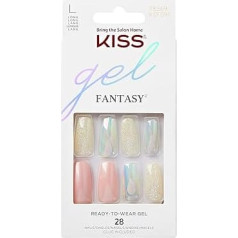 Kiss Gel Fantasy nagi - Party's (28 gabaliņu iepakojums)