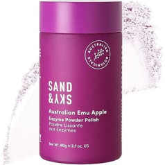 Sand & Sky Enzīme Exfoliating Powder with Emu Apple from Australia - sejas skrubis un sejas attīrīšana ar papaijas fermentiem, jojobas eļļu un C vitamīnu antioksidantiem