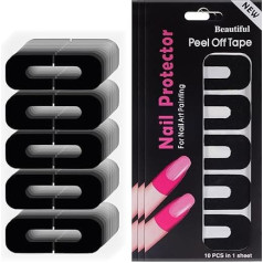 Gogogmee Nagelpflege Aufkleber Nagel Schutz Sticker Für Perfekten Nagellack Schutz Nagelpflege Werkzeuge Für Nägel
