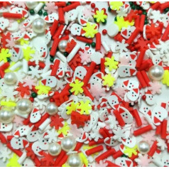 20 g/iepakojumā Mix Sprinkles Beads 3D polimēra māla diski Sequins Helovīna DIY dekorēšanai Akrila skaistumkopšanas nagu mākslas piederumi 1114575003