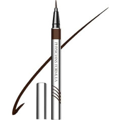 Physicians Formula, Eye Booster, īpaši smalka šķidrā acu līnija ar skropstu kondicionēšanas serumu, tumši brūna, 0,016 fl oz (0,5 ml)