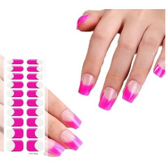 Modische UV-Gel-Nagelfolien, Nagelkunst-Dekoration, professionelle Salon-Haus-Maniküre
