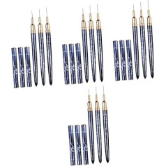 FRCOLOR 12 Stk Nagelkunststift Lichttherapiestift Nail Art Zeichenstifte Nailart-Liner pinsel für nagellack nail brush nagelbürste Nagelkunstzubehör Stifte zum Zeichnen von Nägeln Metall