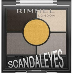 Rimmel London Glam'eyes HD 5 Pan acu ēnas, 21 Golden Eye, 3,8 g