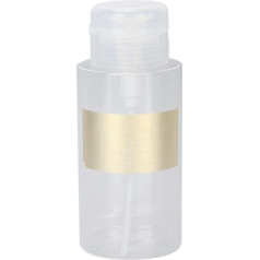 Sonew 300 ml sūkņa dozators, daudzfunkcionāla tukša izsmidzinātāja pudele, Push Down sūkņa dozators nagu noņemšanas līdzeklim, losjonam, grimam, ūdenim, nagu lakai, šķidrumam