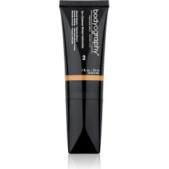 Bodyography Sun Defense tonētais mitrinošs krēms Krāsa: 02 Medium Sastāvs: 30 ml - Tonēts sejas kopšanas krēms ar UV aizsardzību Baro un aizsargā ādu.