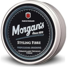 Morgan's Pomade Styling Fibre, matu veidošanas krēms ar vidēji stingru fiksāciju, piemērots netīrai frizūrai, matu šķēlumiem un frizūrām 75 ml
