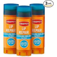 O'Keeffe's Lip Repair atvēsinošs balzāms lūpām 4,2g (3 iepakojumā)