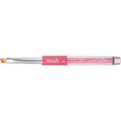 99nails Crystal Spotswirl Gel Brush French No. 6 Akrila nagu mākslas otas Nagu dizains UV gēls Sintētisko matu nagu gela krāsa Gēla nagu modelēšana