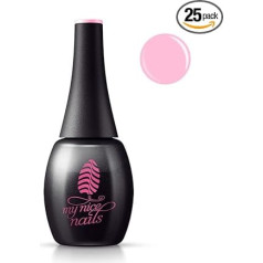 Pink Baby - 037 - My Nice Nails gēla laka - Just More Beautiful - 12 ml - Noturība no 3 līdz 4 nedēļām - Īpaši spīdīga vai matēta - Unikāls pudeles dizains