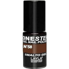 Layla Cosmetics One Step Gel Nail Polish One Brick Two Brick 5 ml
