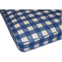 Starlight Beds Vienvietīgs matracis 90 x 190 cm Blue Check