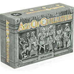 Mix Brand Age of Civilization - Pocket Size Party spēle ģimenes ballītei ar stratēģiju